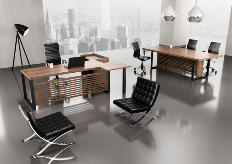 Aranżacja  powierzchni biurowej – wybór eleganckich i funkcjonalnych mebli pasujących do nowoczesnego biznesu